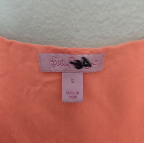 Lilly Pulitzer Peplum Tank Size Small - Picture 2 of 4
